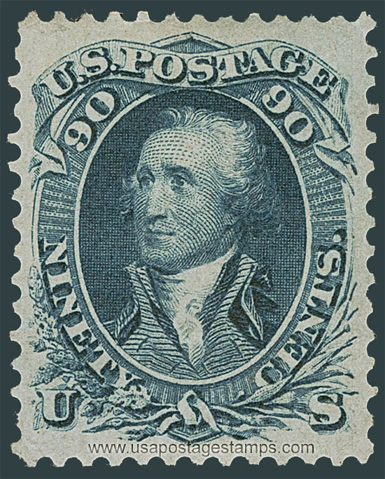 US 1861 George Washington (1732-1799) 90c. Scott. 72