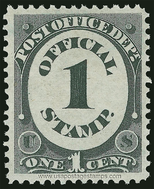 US 1873 Post Office Dept. 1c. Official Scott. O47