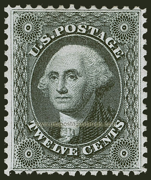 US 1875 George Washington (1732-1799) 12c. Scott. 44