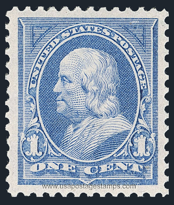 US 1894 Benjamin Franklin (1706-1790) 1c. Scott. 246
