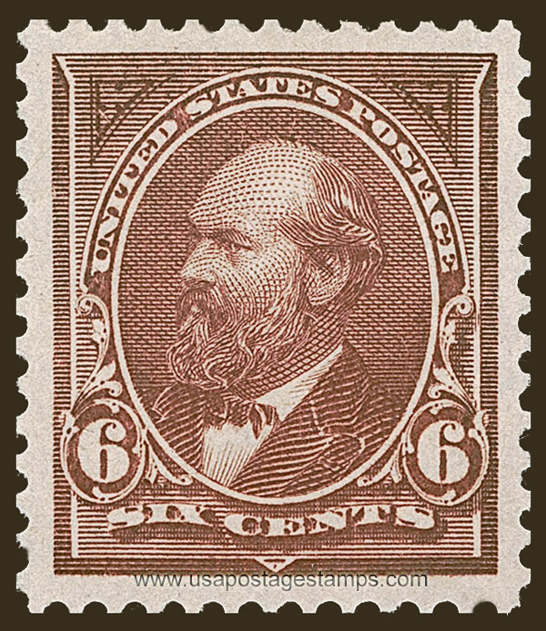 US 1894 James Abram Garfield (1831-1881) 6c. Scott. 256
