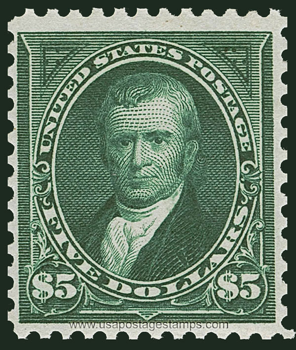 US 1895 John Marshall (1755-1835) $5 Scott. 278