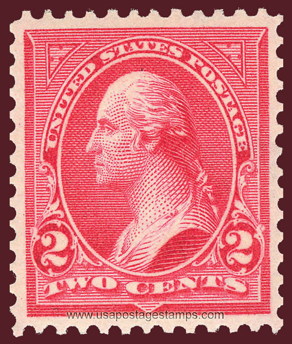 US 1898 George Washington (1732-1799) 2c. Scott. 279B