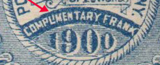 US 1900 Postal Telegraph-Cable Company 'Frank' 0c. Scott. 15T20 details