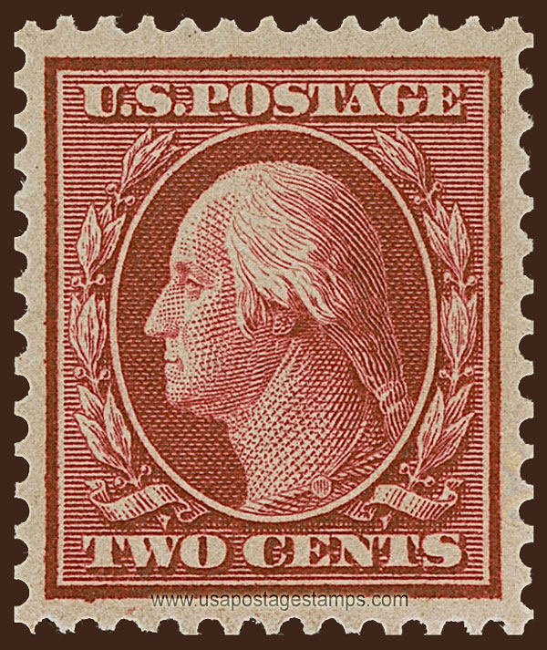 US 1909 George Washington (1732-1799) 2c. Scott. 358