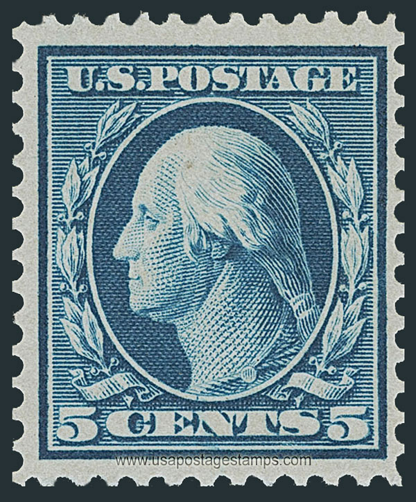 US 1909 George Washington (1732-1799) 5c. Scott. 361