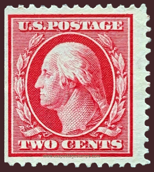 US 1910 George Washington (1732-1799) 2c. Michel 179Dl