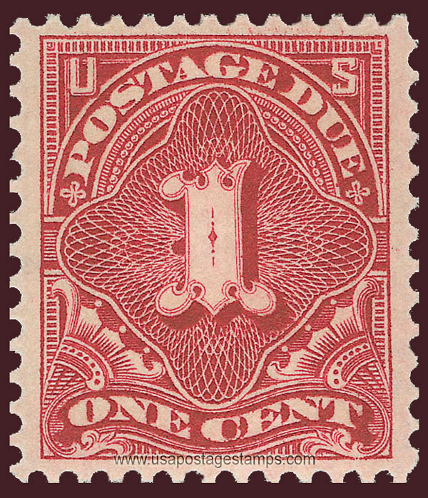 US 1910 Postage Due Stamp 1c. Scott. J45