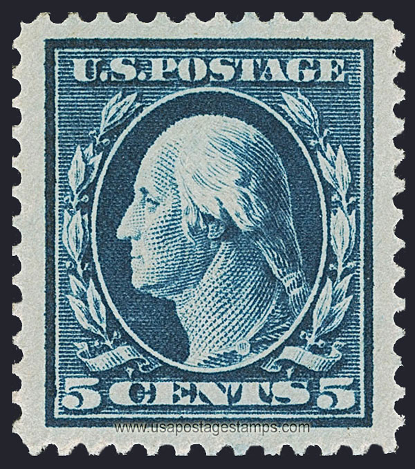 US 1911 George Washington (1732-1799) 5c. Scott. 378