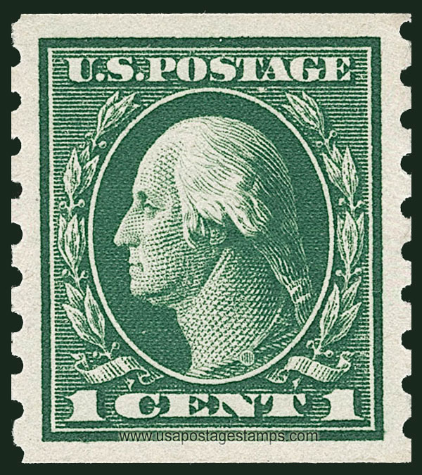 US 1912 George Washington (1732-1799) Coil 1c. Scott. 412