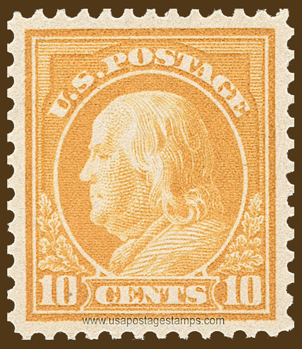 US 1912 Benjamin Franklin (1706-1790) 10c. Scott. 416