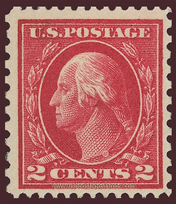 US 1914 George Washington (1732-1799) 2c. Scott. 423B