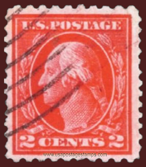 US 1914 George Washington (1732-1799) 2c. Scott. 423E