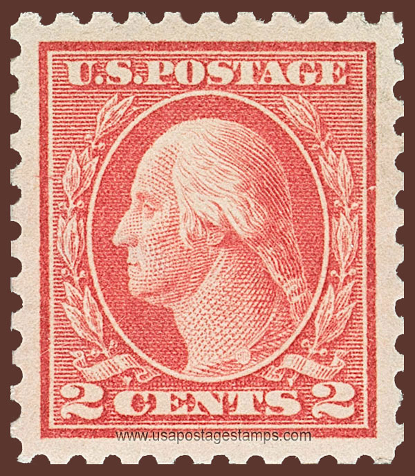 US 1914 George Washington (1732-1799) 2c. Scott. 425