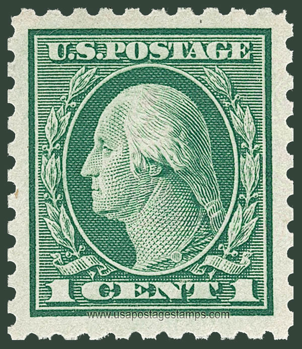 US 1916 George Washington (1732-1799) 1c. Scott. 462