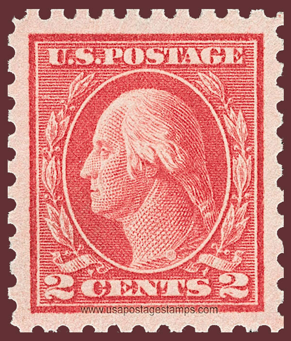 US 1916 George Washington (1732-1799) 2c. Scott. 463