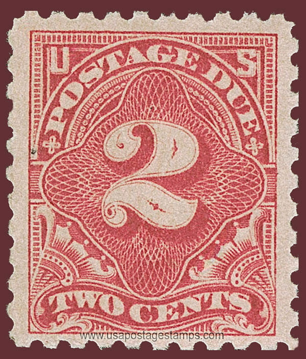 US 1916 Postage Due Stamp 2c. Scott. J60