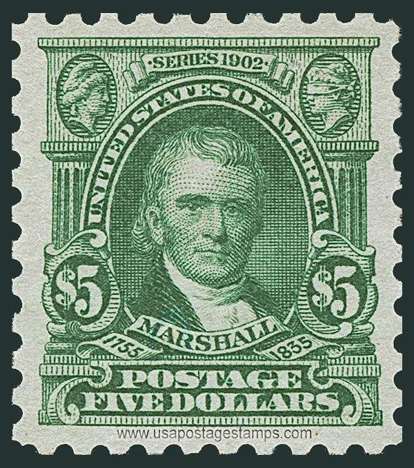 US 1917 John Marshall (1755-1835) $5 Scott. 480