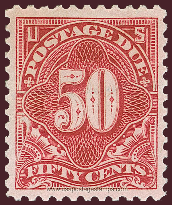 US 1917 Postage Due Stamp 50c. Scott. J67