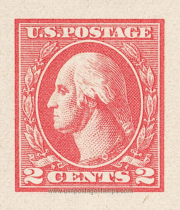US 1920 George Washington (1732-1799) Imperf. 2c. Scott. 534
