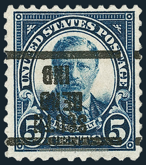 US 1922 Theodore Roosevelt (1858-1919) 5c. Michel 267L