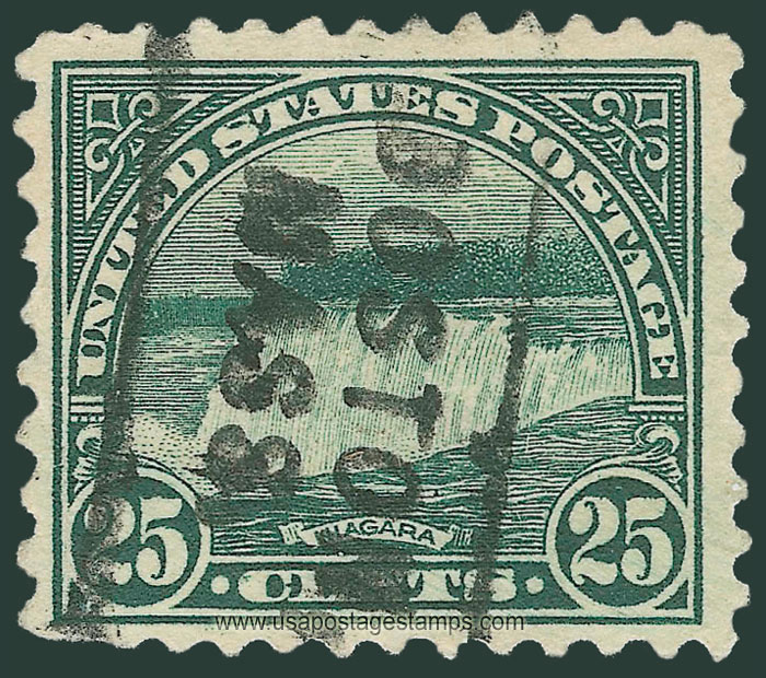 US 1922 Niagara Falls, New York 25c. Michel 280N
