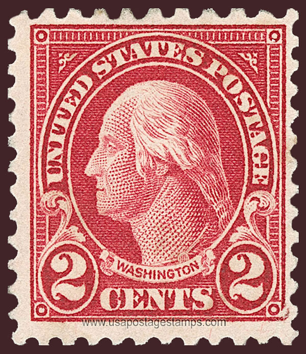 US 1923 George Washington (1732-1799) 2c. Scott. 554d