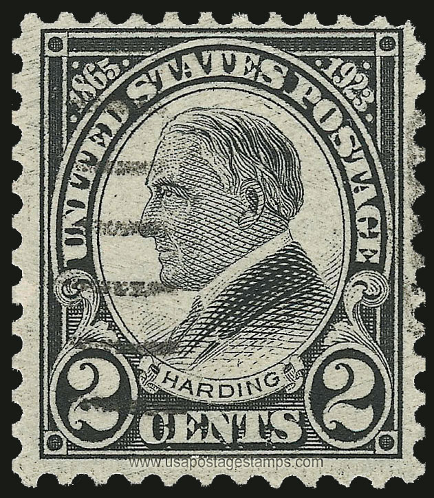 US 1923 Warren G. Harding (1865-1923) 2c. Scott. 613