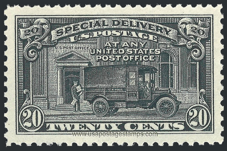 US 1925 Special Postal Delivery - Motorcycle 15c. Scott. E14