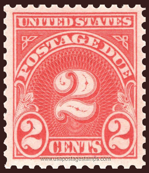 US 1930 Postage Due Stamp 2c. Scott. J71