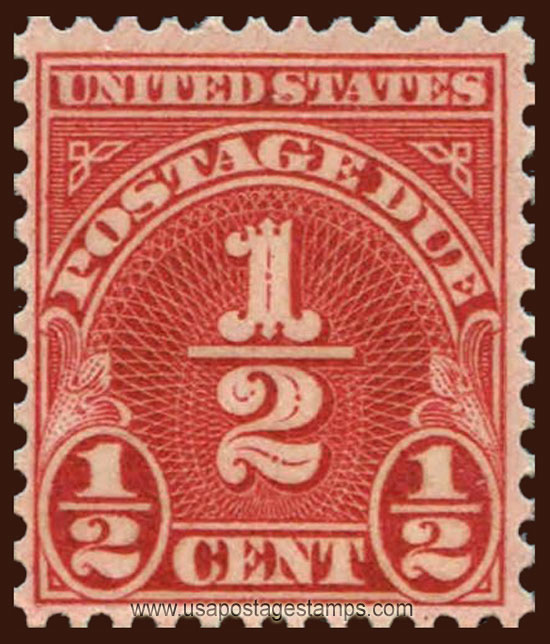 US 1931 Postage Due Stamp ½c. Scott. J79