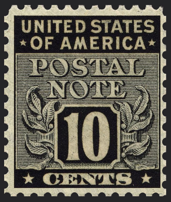 US 1945 Postal Note 10c. Scott. PN10