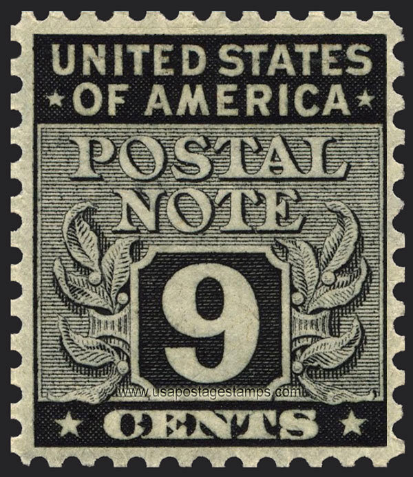 US 1945 Postal Note 9c. Scott. PN9