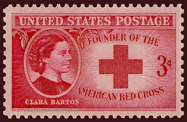 US 1948 Clarissa Harlowe Barton (1821-1912) 3c. Scott. 967