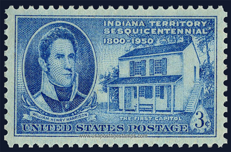 US 1950 150th Anniversary of Indiana Territory 3c. Scott. 996