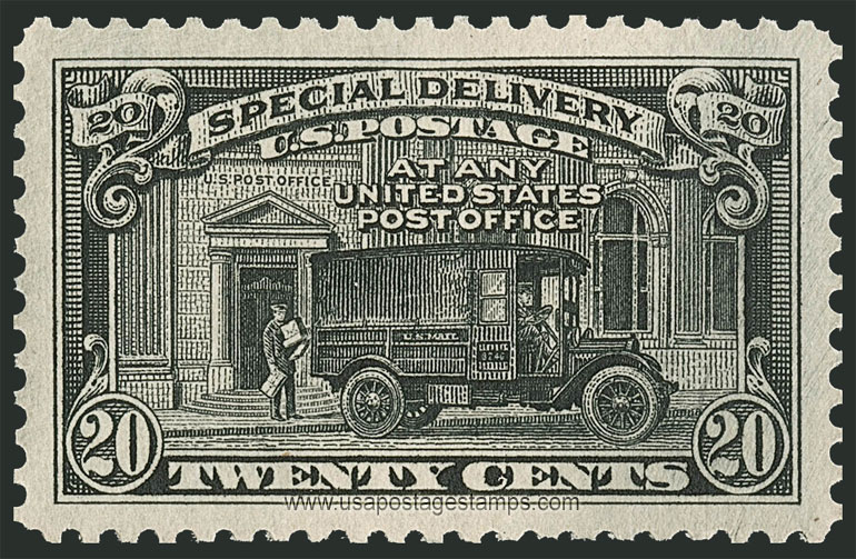 US 1951 Special Postal Delivery by Truck 20c. Scott. E19