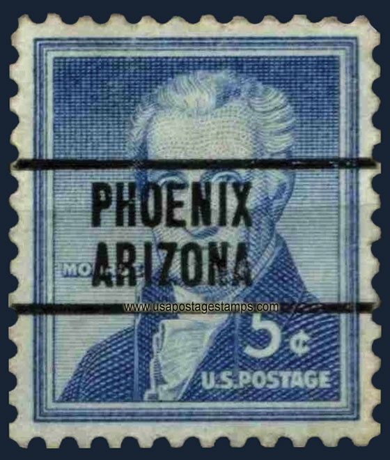 US 1954 James Monroe (1758-1831) 5c. Michel PR659A