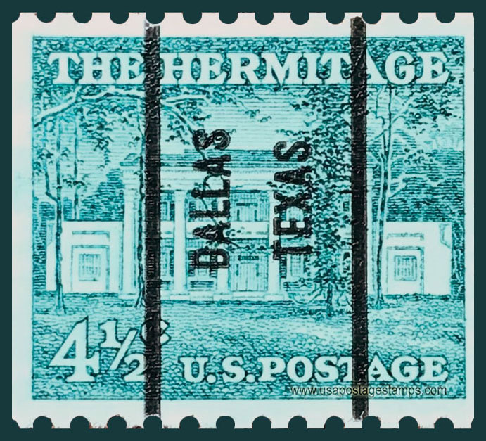 US 1959 The Hermitage, Nashville, Tennessee ; Coil 4½c. Michel PR658C