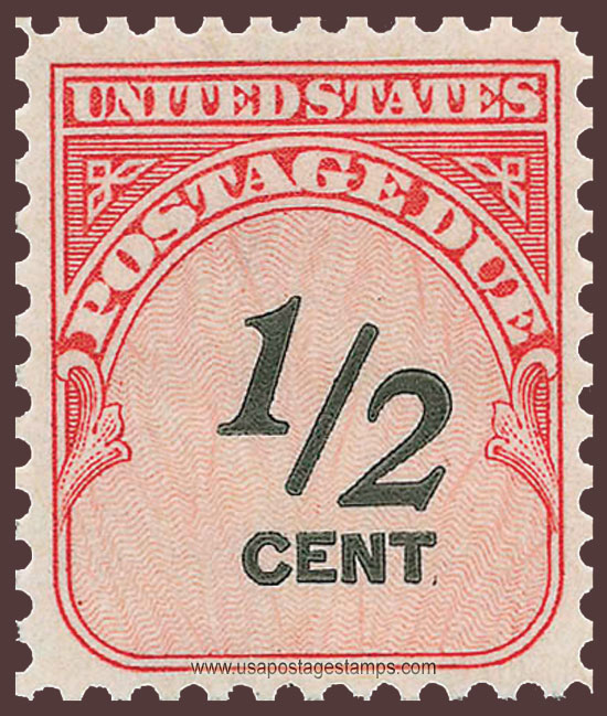 US 1959 Postage Due Stamp c. Scott. J88