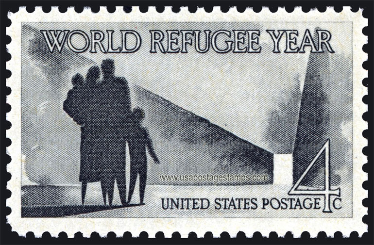 US 1960 World Refugee Year 4c. Scott. 1149