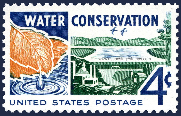 US 1960 Water Conservation 4c. Scott. 1150