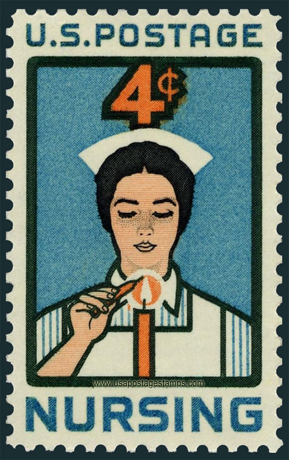 US 1961 Nursing 4c. Scott. 1190