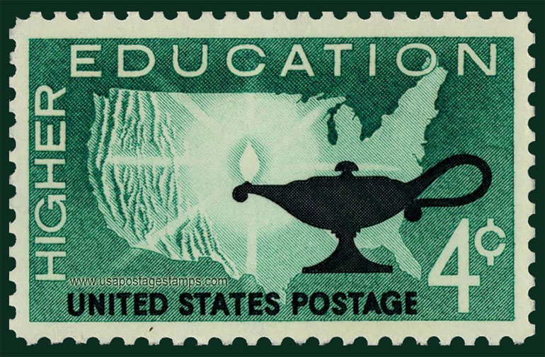 US 1962 Higher Education 4c. Scott. 1206