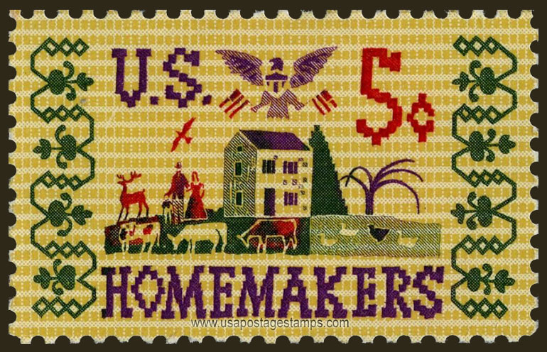 US 1964 HOMEMAKERS ; The Smith–Lever Act of 1914 5c. Scott. 1253