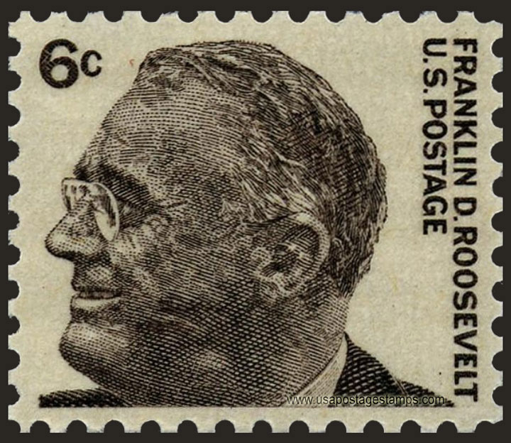 US 1966 Franklin Delano Roosevelt (1882-1945) 6c. Scott. 1284