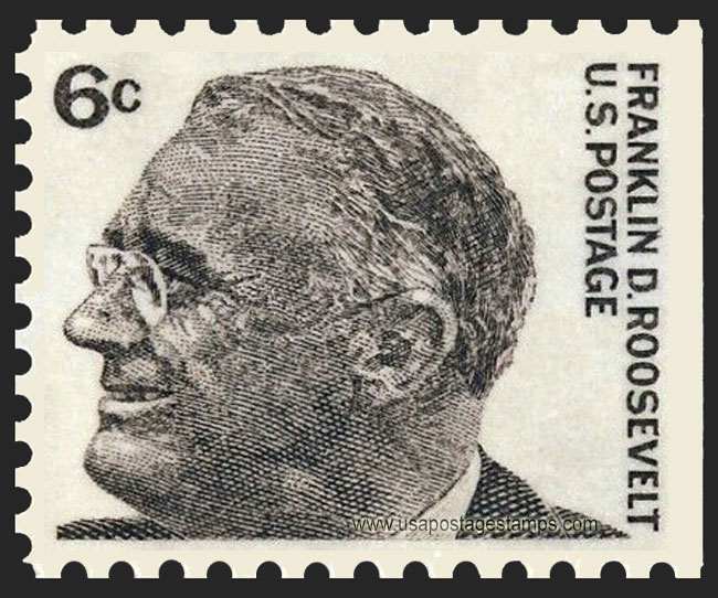US 1967 Franklin Delano Roosevelt (1882-1945) 6c. Michel 894ybDr