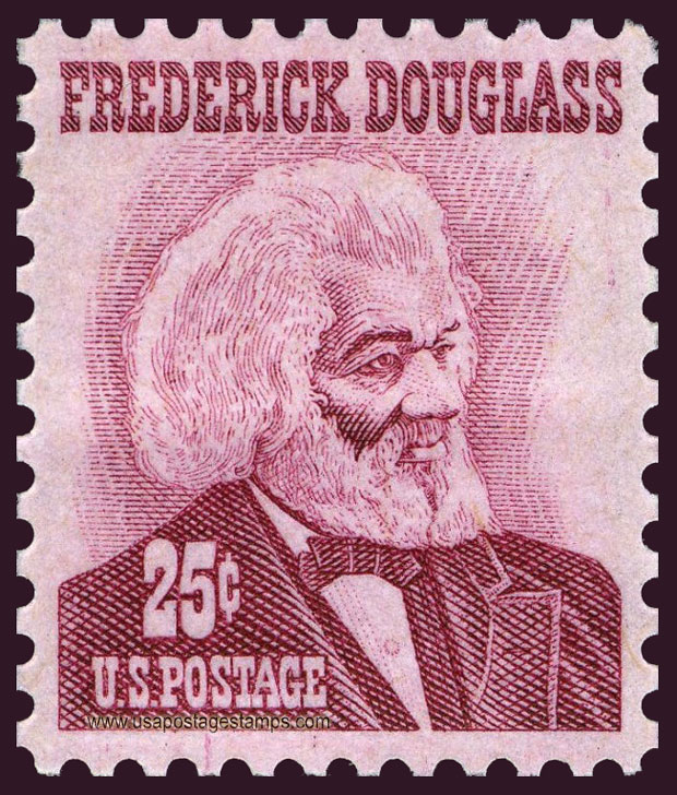 US 1967 Frederick Douglass 25c. Scott. 1290