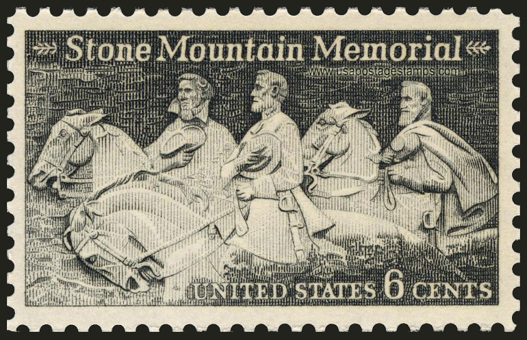 US 1970 Stone Mountain Memorial 6c. Scott. 1408