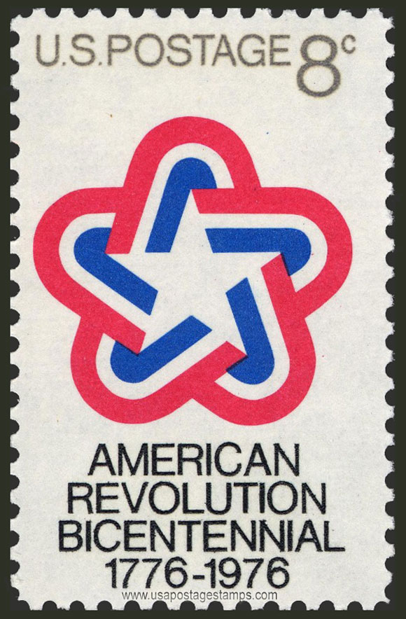 US 1971 American Revolution Bicentennial 8c. Scott. 1432
