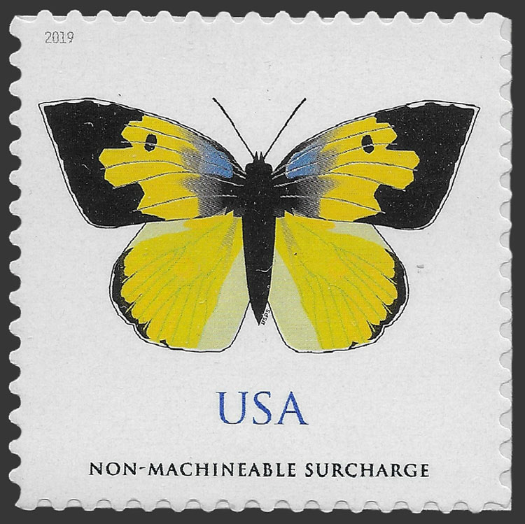 US 2019 California Dogface Butterfly 70c. Scott. 5346